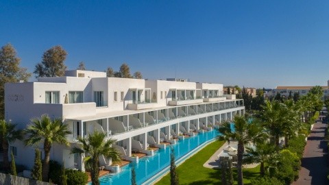 Aliathon Aegean (ex. Holiday Village) - 4 csillagos sz&aacute;ll&aacute;s - Ciprus, P&aacute;fosz - Reggeli