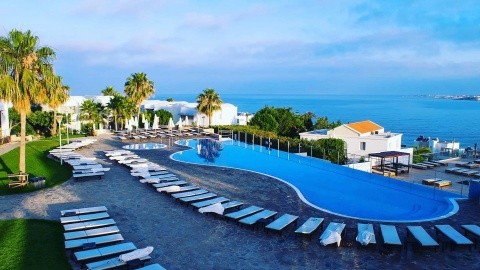 Theo Sunset Bay Holiday Village - 4 csillagos sz&aacute;ll&aacute;s - Ciprus, Kissonerga - Reggeli