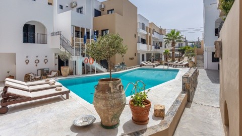 Residence Villas st&uacute;di&oacute;k &eacute;s apartmanok - 4 csillagos sz&aacute;ll&aacute;s - G&ouml;r&ouml;gorsz&aacute;g, Kr&eacute;ta - Reggeli